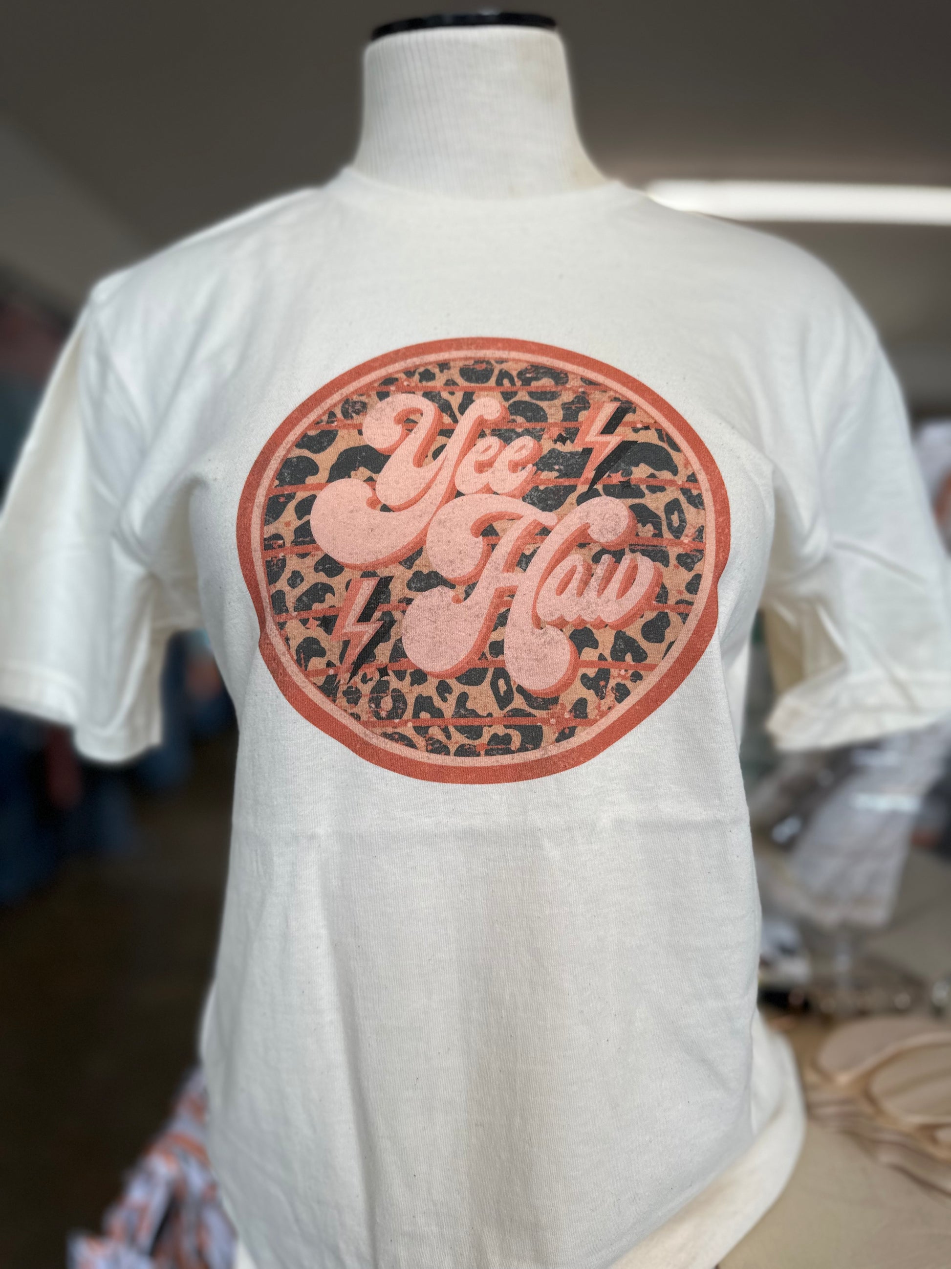 YeeHaw Cheetah Tee