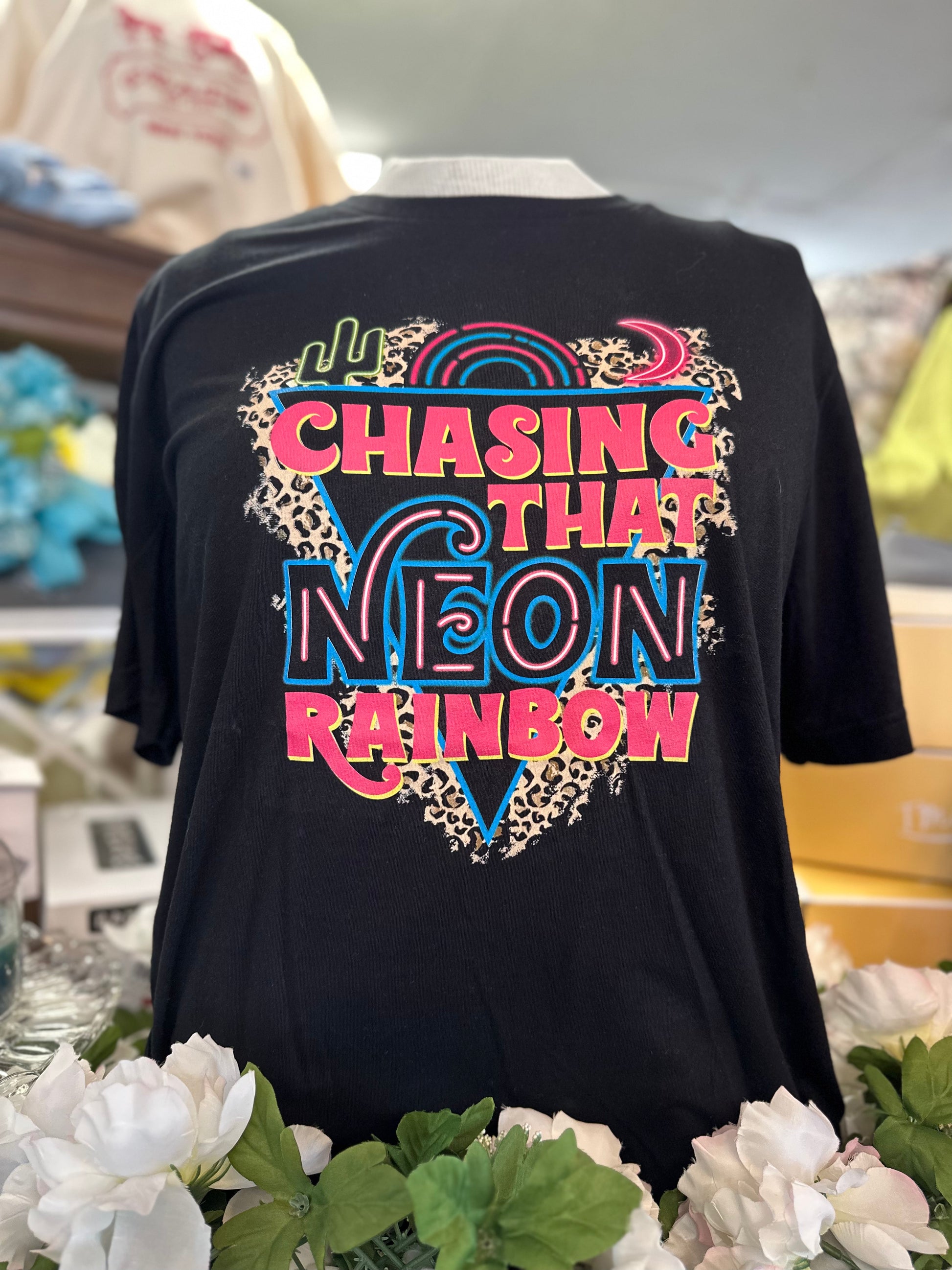 Chasing That Neon Rainbow Tee