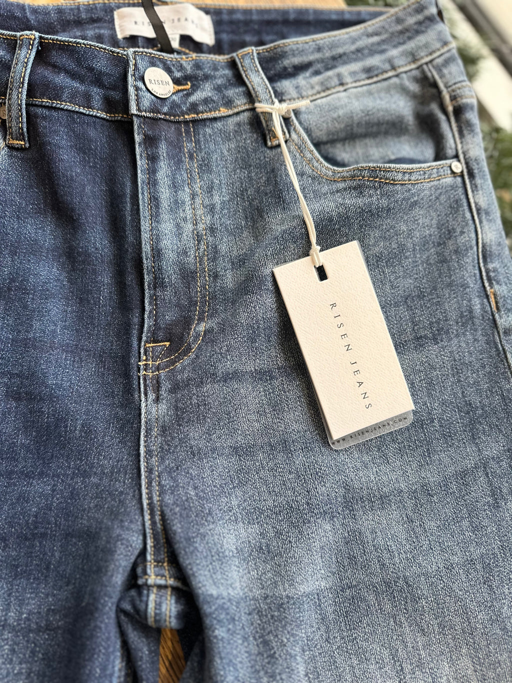 Risen two toned jeans