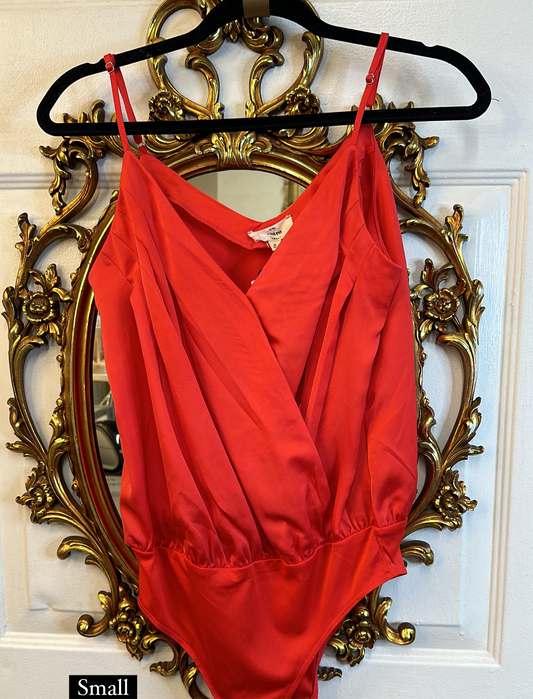 Entro bodysuit Red