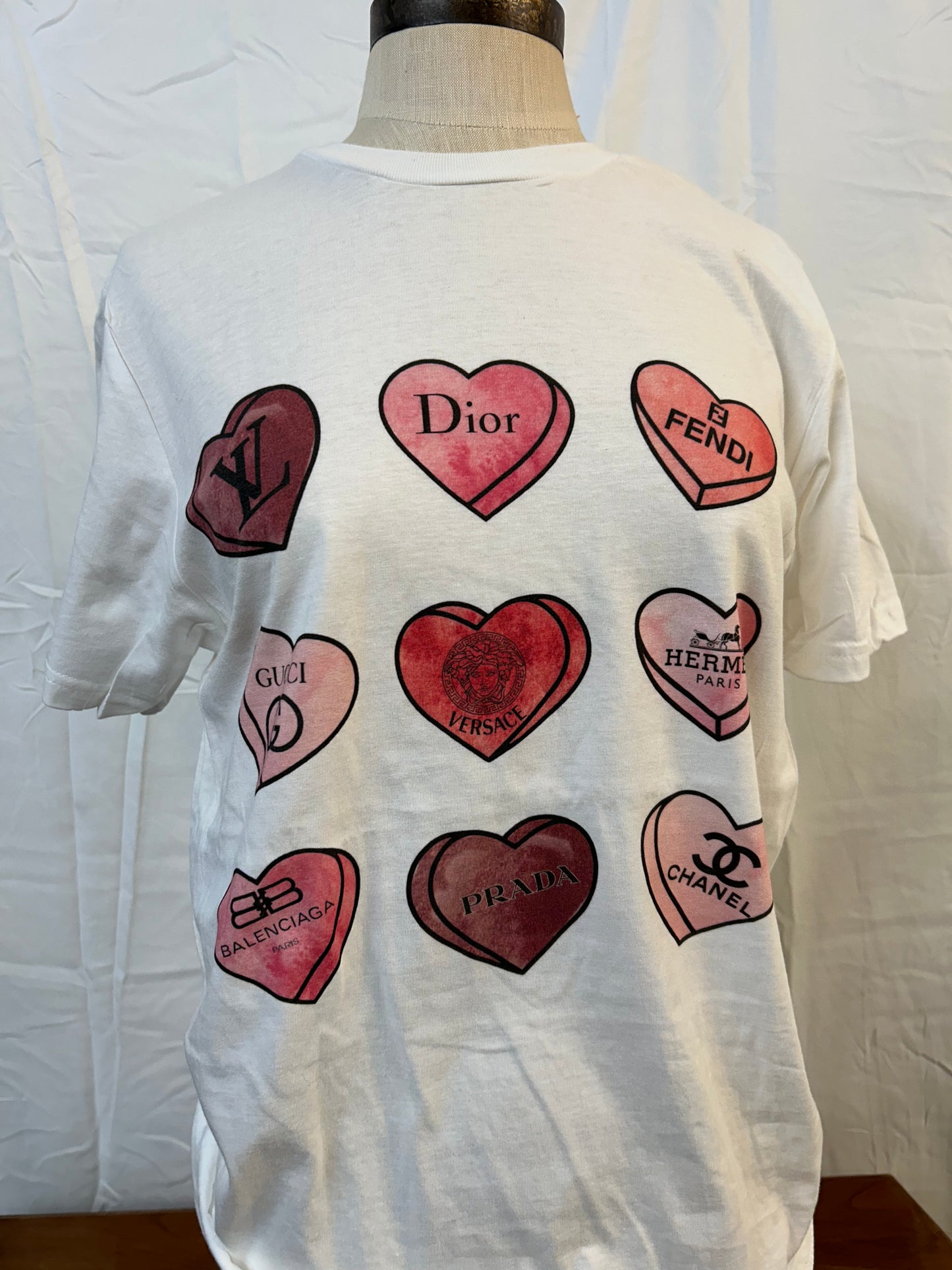 Multiple Hearts Brand Tee