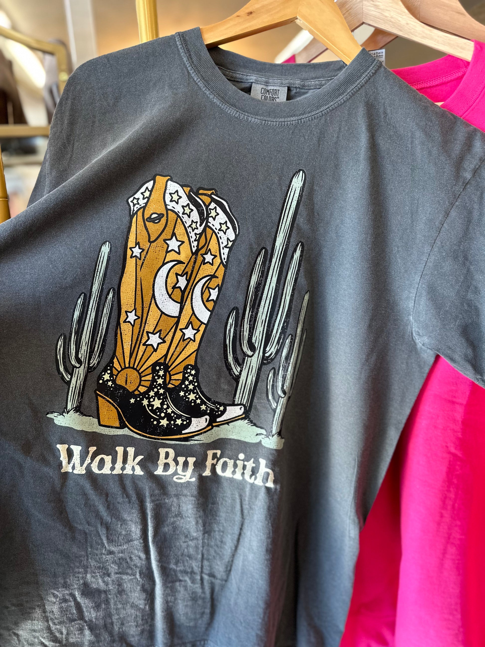 Walk by faith tee