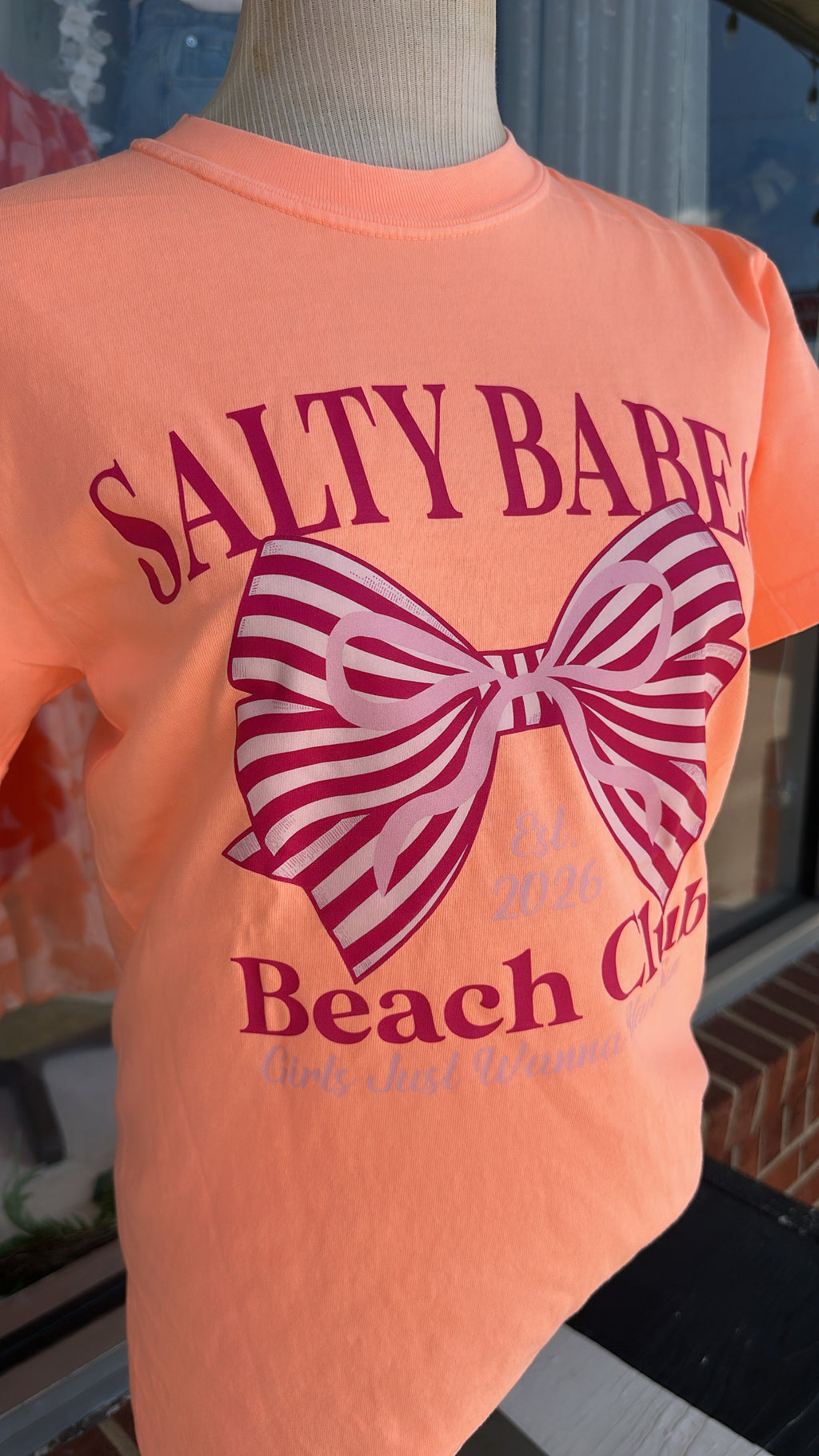 Salty Beach Neon Orange 🍊