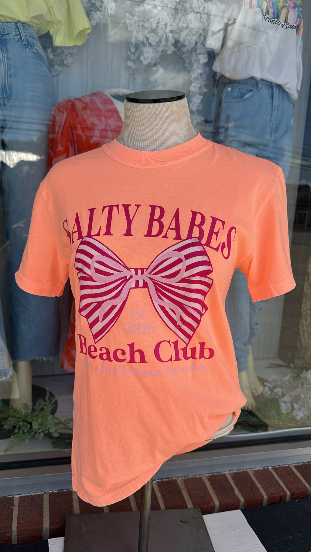 Salty Beach Neon Orange 🍊