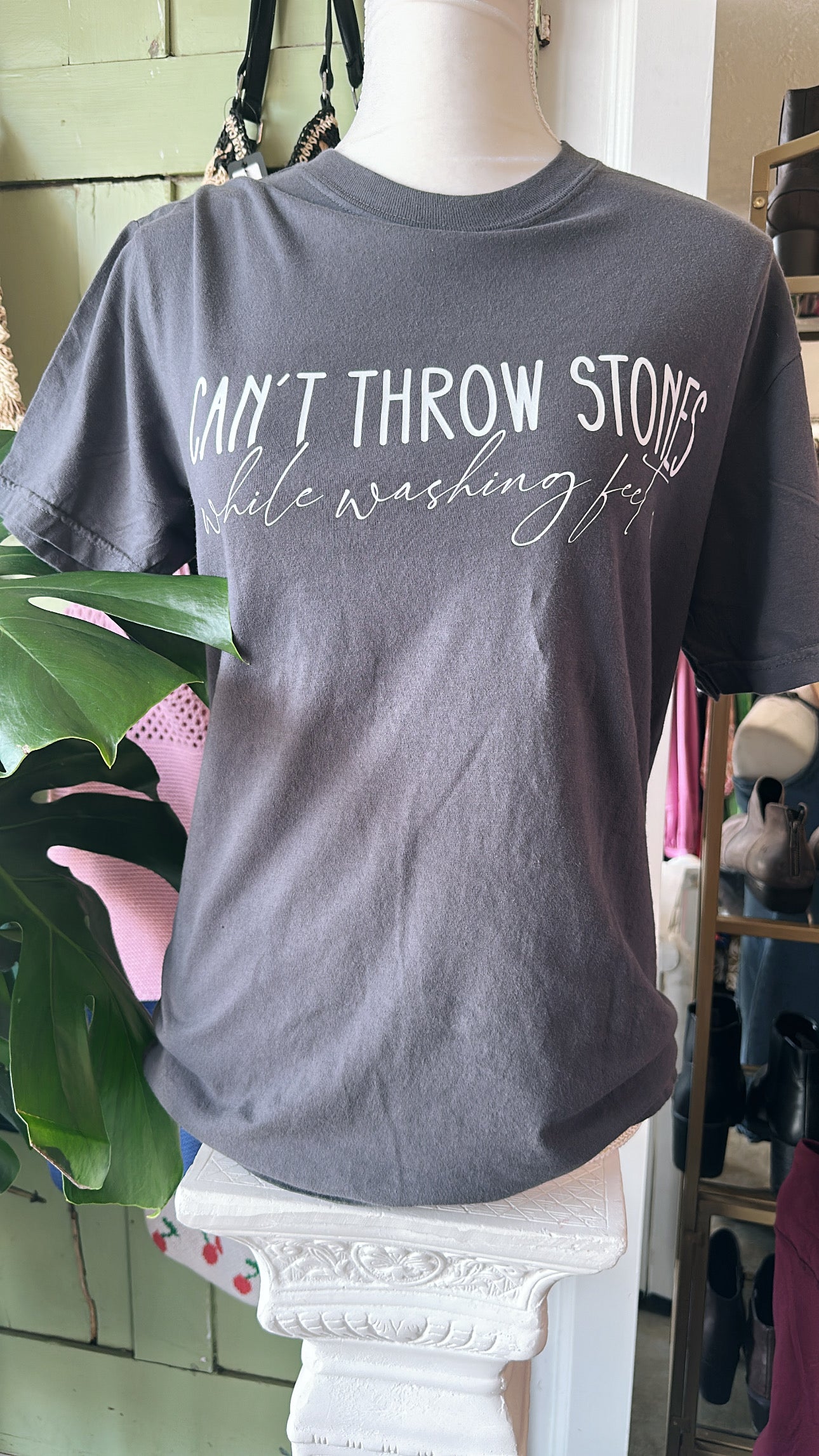 Can’t Throw Stones While Washing Feet