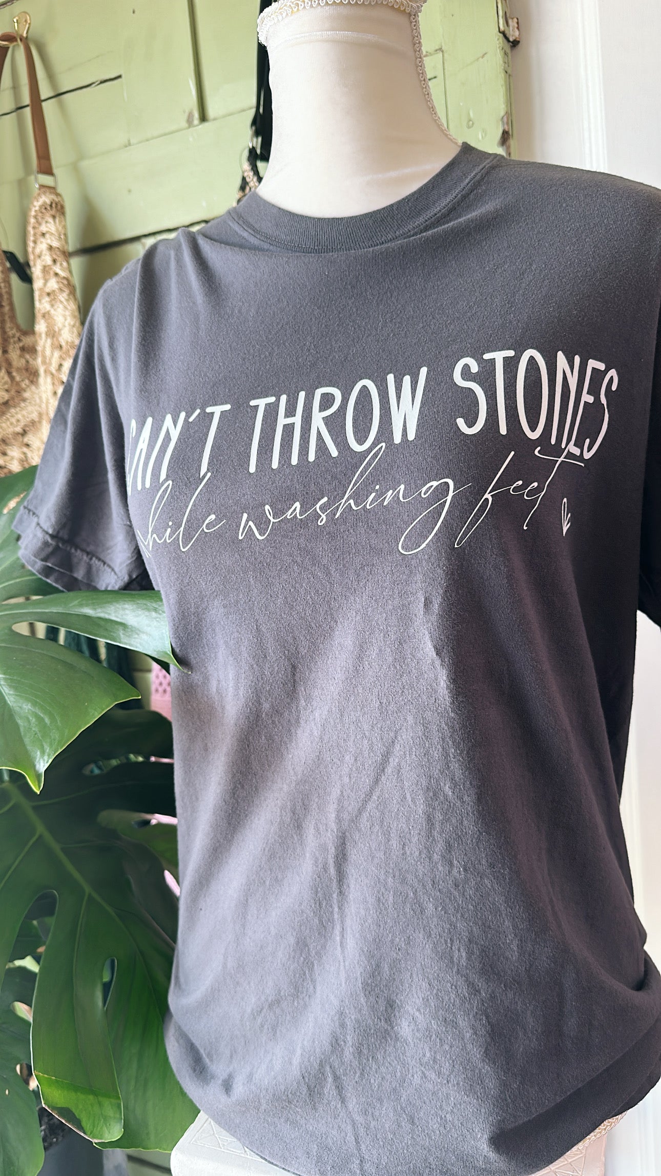 Can’t Throw Stones While Washing Feet