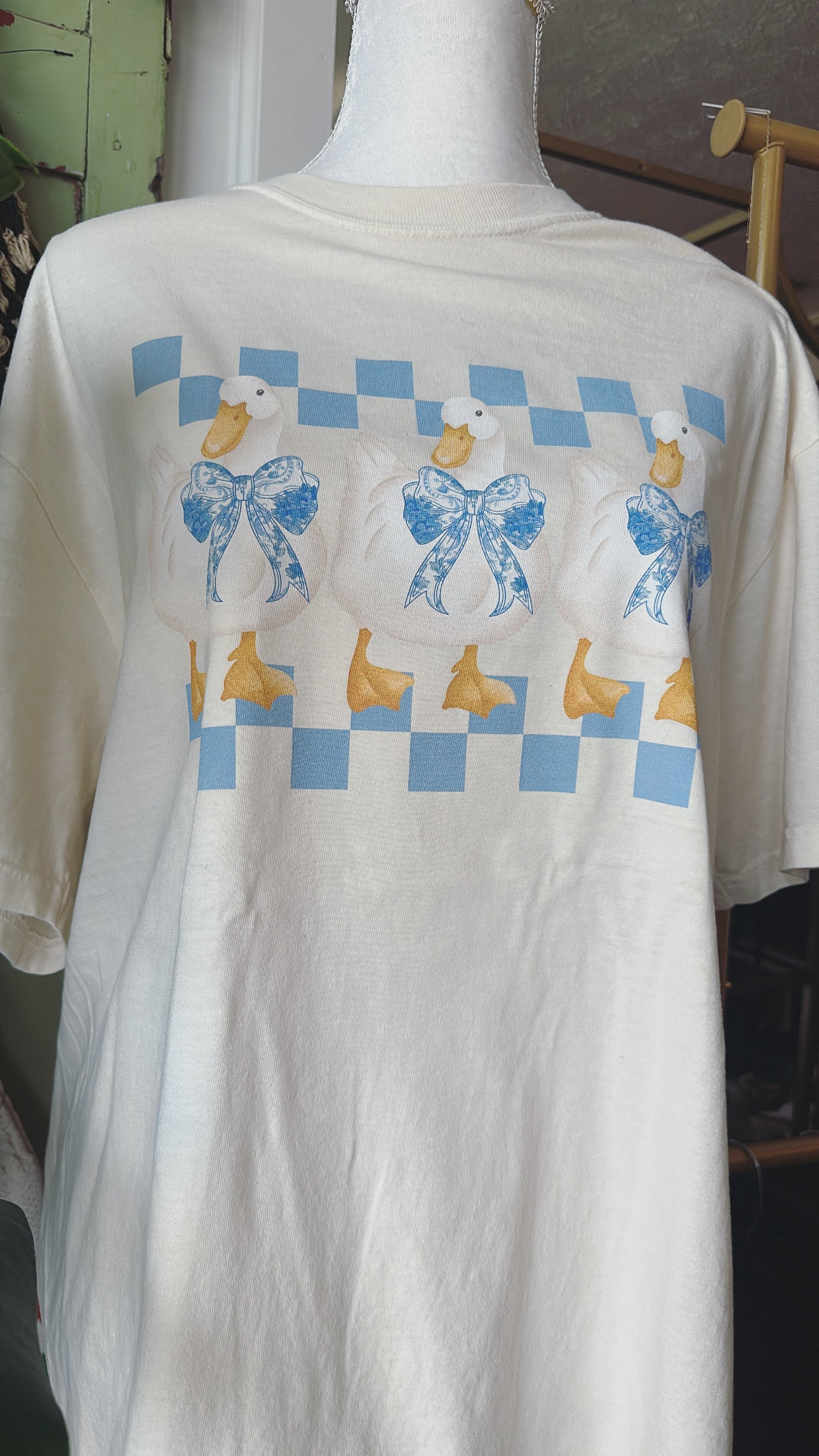 Duck with bows shirt
