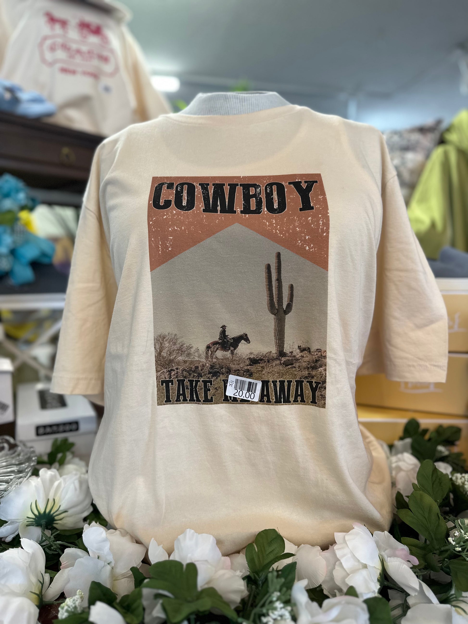 Cowboy Take Me Away Tee