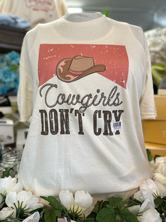 Cowgirls Don’t Cry Tee
